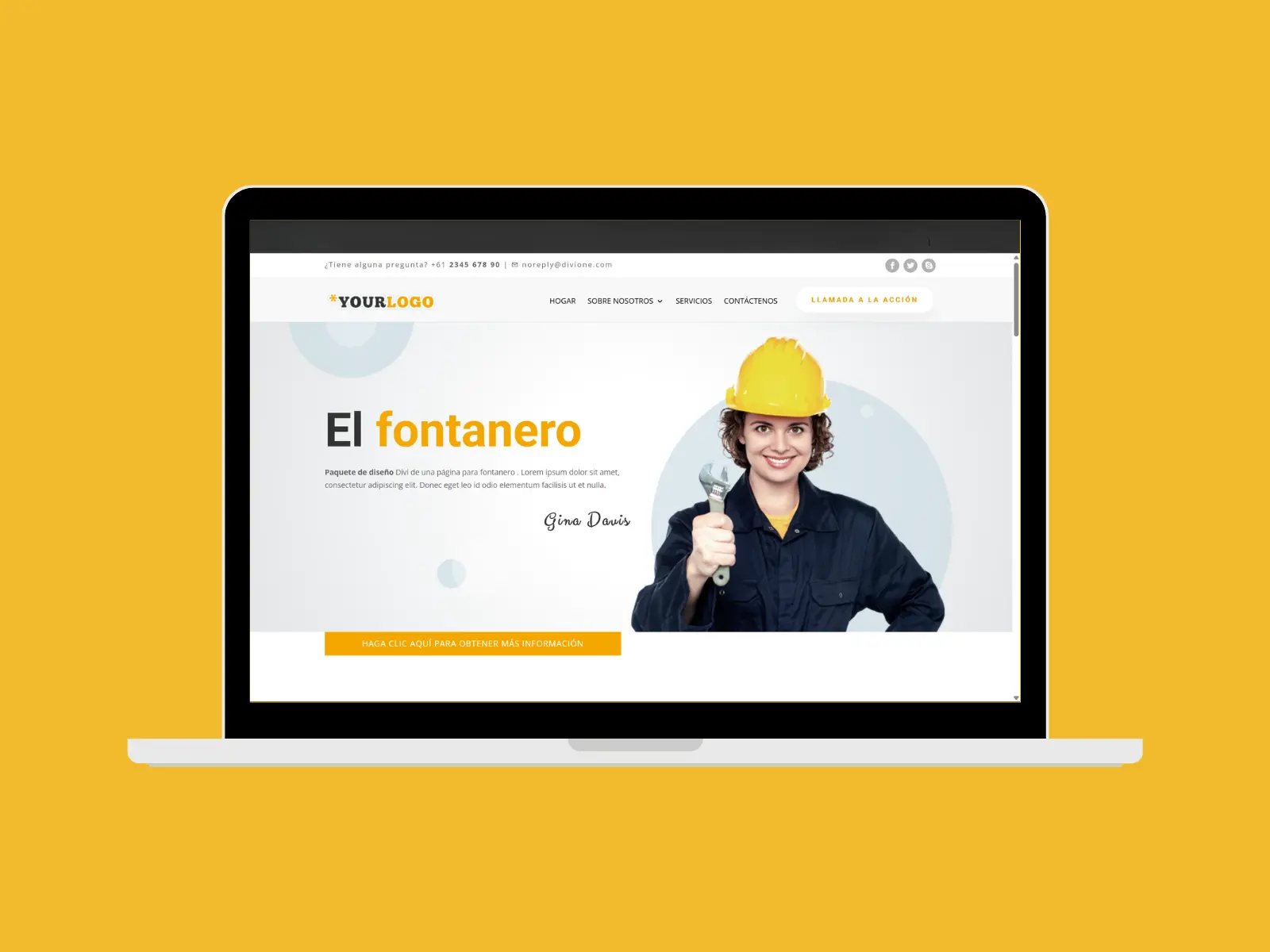 Sitio web demo el fontanero